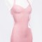 Розовое латексное платье Кэнди 1